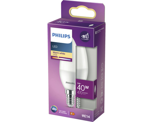 Žiarovka Philips LED E14 v balení