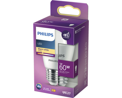 Žiarovka Philips LED s päticou E27 a 60 W v obale