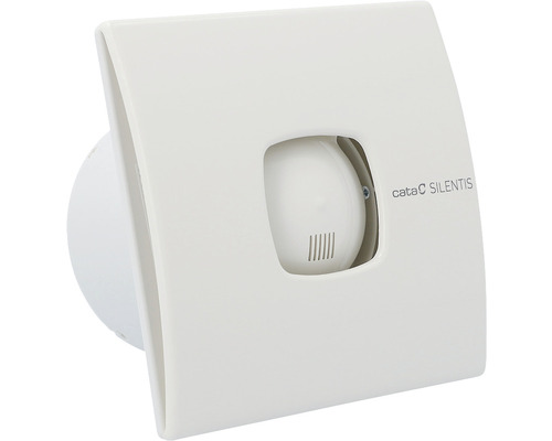 Kúpeľňový ventilátor CATA Silentis 15 T biely s časovačom
