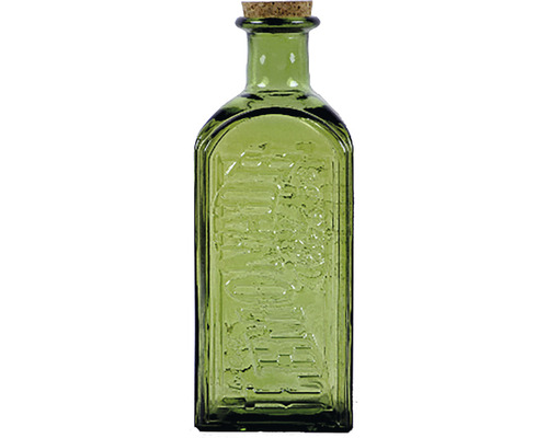 Fľaša na limonádu s korkovým uzáverom 2 l olivovo zelená