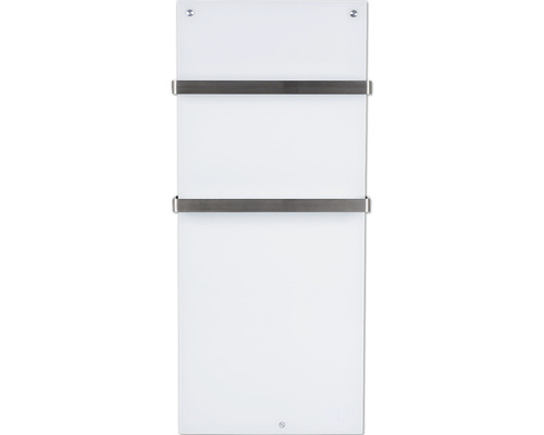 Infračervený ohrievač EUROM Sani 600 115 x 46,5 cm biely 600 W s Wi-Fi a 2 držiakmi na uteráky
