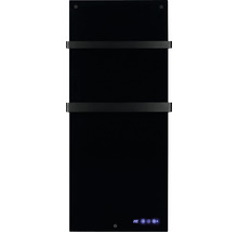 Infračervený ohrievač EUROM Sani 600 46,5 x 115 cm čierny 600 W s Wi-Fi a 2 držiakmi na uteráky