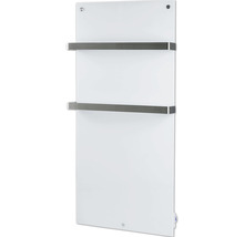 Infračervený ohrievač EUROM Sani 800 55 x 115 cm biely 800 W s Wi-Fi a 2 držiakmi na uteráky