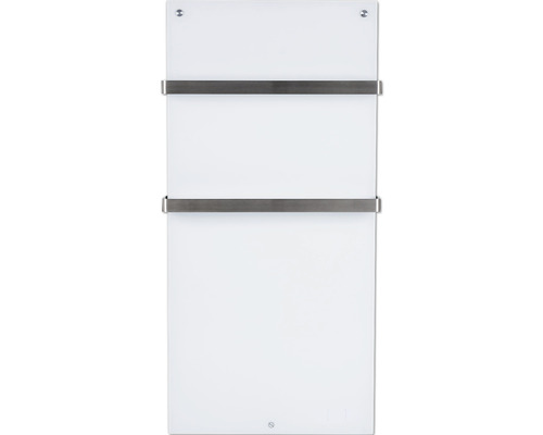 Infračervený ohrievač EUROM Sani 800 55 x 115 cm biely 800 W s Wi-Fi a 2 držiakmi na uteráky