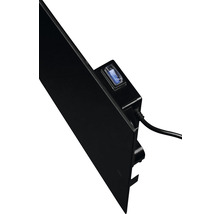 Infražiarič EUROM Sani 800 55 x 115 cm čierny 800 W s Wi-Fi a 2 držiakmi na uteráky