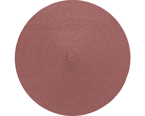 Okrúhla podložka pod tanier z tkanej látky