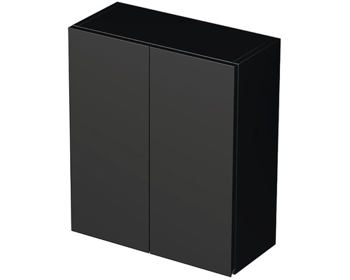 Kúpeľňová skrinka závesná Intedoor LANDAU 50x58 cm čierna matná