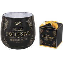 Vonná sviečka pre mužov s obalom