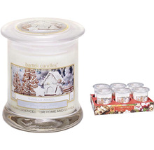 Vonné sviečky Bartek Candles Vanilla Angel a súprava šiestich vonných sviečok