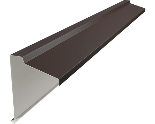 Hrebenáč pultový Click Precit Roof 2000x120x0,5 mm Rohový uholník z kovu pre strešnú krytinu