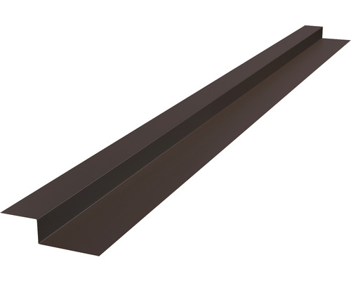 Vetrací profil hrebenáča Clix Precit Roof 2000x90x0,5 mm Strešný okrajový profil z kovu