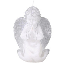 Anjelská sviečka kľačiaca so zopnutými rukami