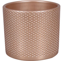 Valcový kvetináč s bodkovaným vzorom