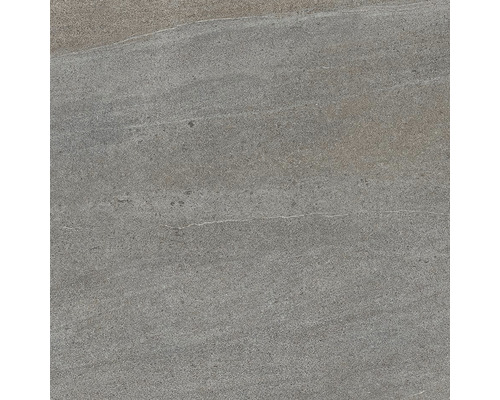 Sivá podlahová dlaždica s kamenným vzhľadom.