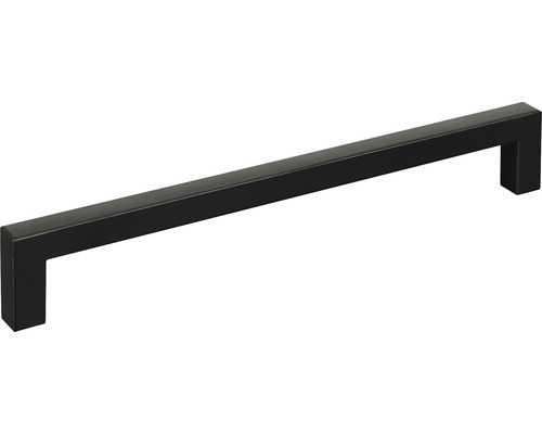 Nábytková úchytka Prisma 160 mm, čierna