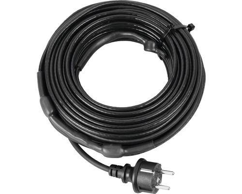 Vykurovací kábel EUROM 20 m 300 W mrazuvzdorný Ochranný vykurovací kábel proti mrazu so zástrčkou