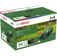Balenie akumulátorovej kosačky Bosch CityMower 18V-32-300