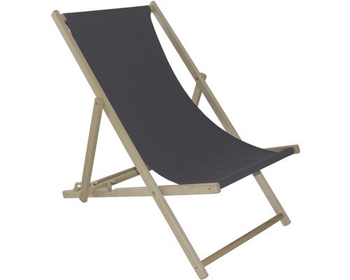 Drevené ležadlo s poťahom