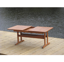 Záhradný stôl Rojaplast Luisa 160-210x90 cm drevený rozkladací-thumb-3