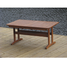 Záhradný stôl Rojaplast Luisa 160-210x90 cm drevený rozkladací-thumb-4