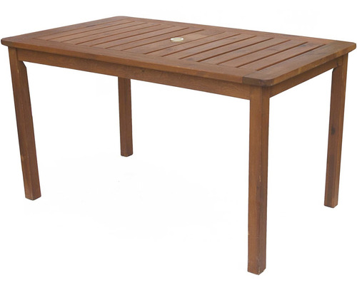 Záhradný stôl Rojaplast Sorrento 77x140 cm drevený