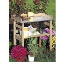 Záhradný stôl Rojaplast na výsadbu 78x38 cm drevený-thumb-1