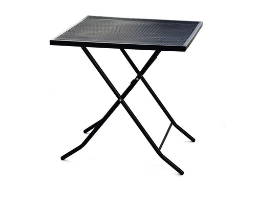Záhradný stôl Rojaplast ZWMT-70F 70x70 cm kovový s drôtenou doskou skladací