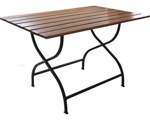 Záhradný stôl Rojaplast Weekend 80x120 cm drevený skladací