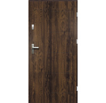 Drevené dvere so zámkom a kľučkou