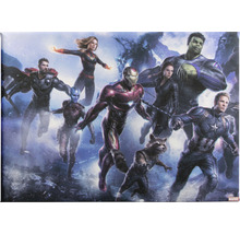 Plátno Avengers s niekoľkými postavami