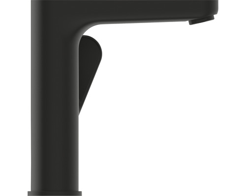 Čierna umývadlová batéria