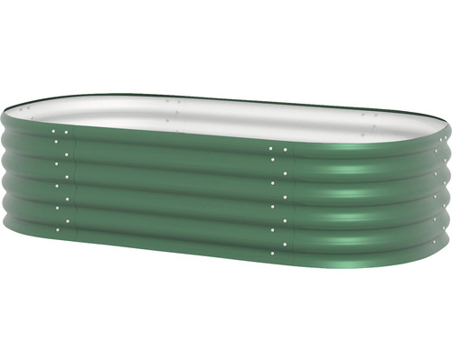 Kovový vyvýšený záhon