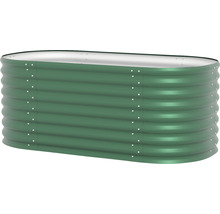 Vyvýšený záhon Vitavia Vita 630 Basic 162,1x82,1x63 cm plechový zelený