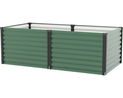 Kovový vyvýšený záhon do záhrady