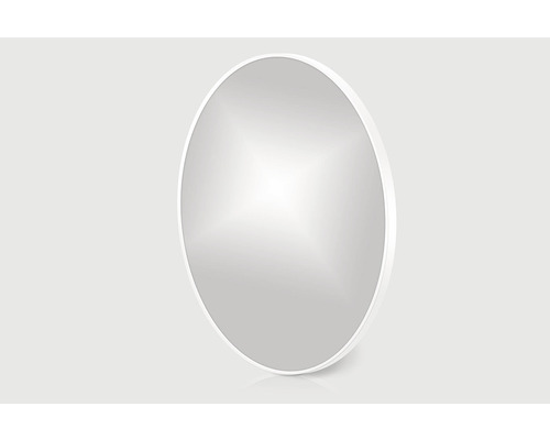 Okrúhle zrkadlo s rámom