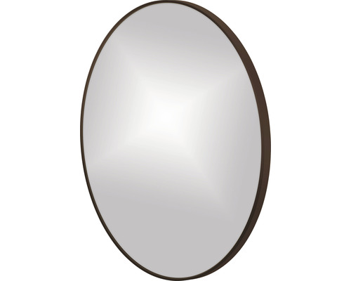 Okrúhle zrkadlo s rámom