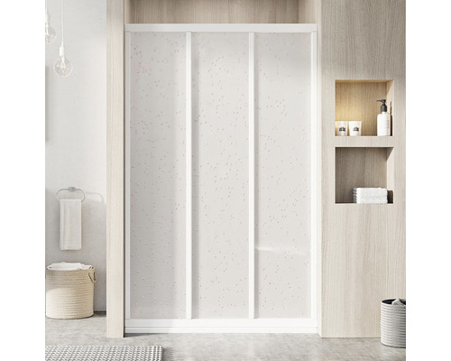 Sprchové dvere RAVAK ASDP3-130 198 white+Pearl 00VJ01R211