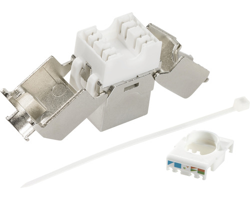 Modul Keystone so sťahovacou páskou a farebným vodičom