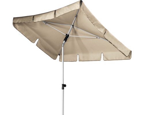 Štvorcový slnečník s kovovým rámom