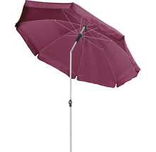 Vínový slnečník s kovovým rámom