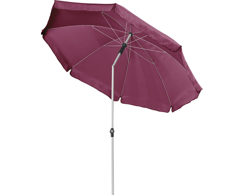 Vínový slnečník s kovovým rámom