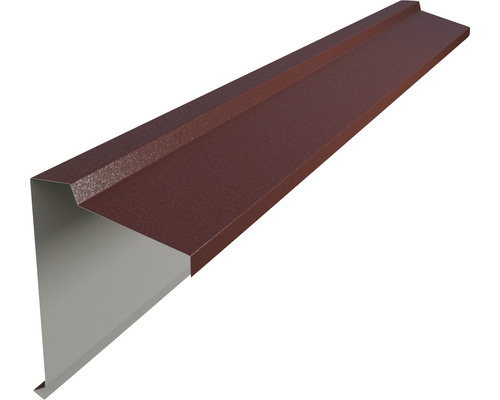 Hrebenáč pultový Click Precit Roof 2000x120x0,5 mm Rohová lišta strechy z kovu