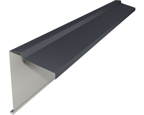 Hrebenáč pultový Click Precit Roof 2000x120x0,5 mm Strešný okrajový profil z kovu