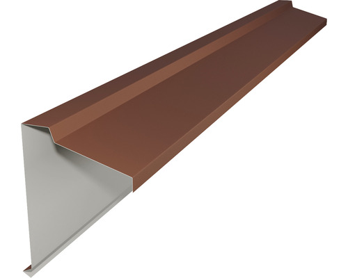Hrebenáč pultový Click Precit Roof 2000x120x0,5 mm Strešný uhlový profil z kovu