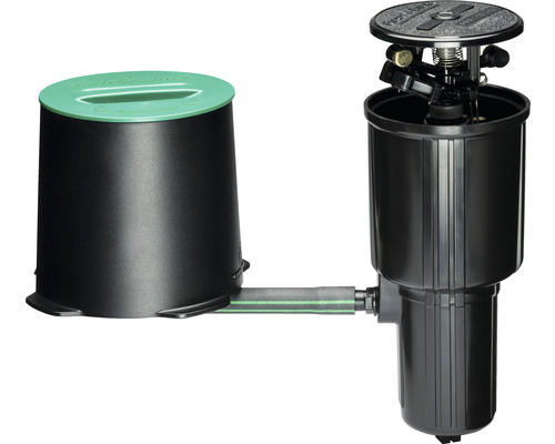 Zavlažovač so skriňou na zavlažovanie záhrady