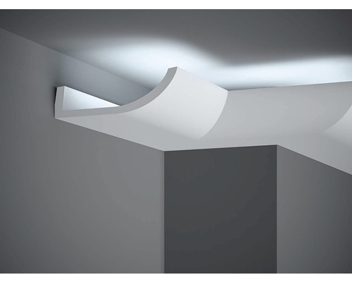 Stropná lišta na LED osvetlenie MD362 Polyforce biela, Mardom 200 x 17,2 x 8,6 cm