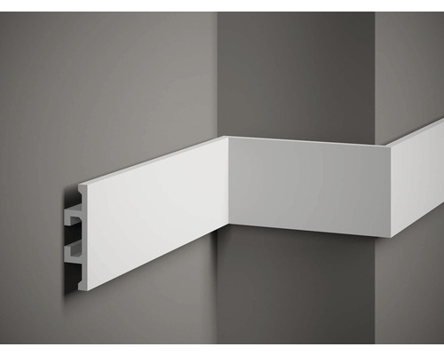 Lišta na stenu pre LED osvetlenie QL017 Polyforce biela, Mardom 200 x 10 x 2,5 cm