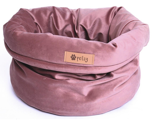 Pelech pre psov Petsy Royal Basket Ø40 cm ružový