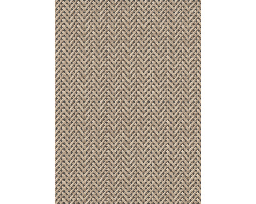 Vliesová tapeta 10209-02 Code Nature Pruhy béžová 0,53 x 10,05 m Pletená textúra vo vzore rybej kosti