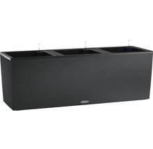 Obdĺžnikový kvetináč so zavlažovacím systémom